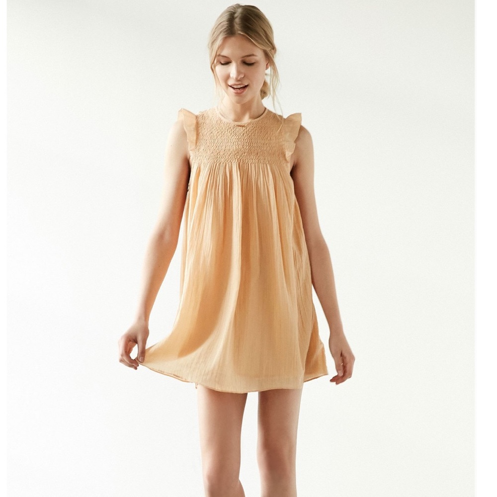 Kimchi blue mindy loo smocked yoke dress